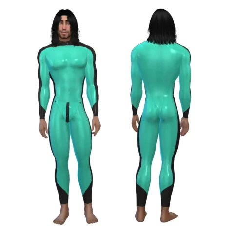 Latex M Suit 6 Midnight with Codpiece