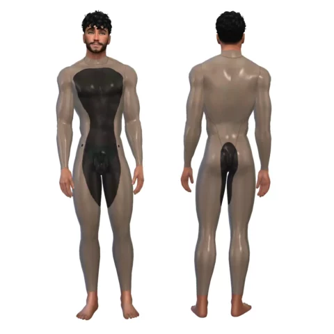 Latex M Suit 7 Moonlight with codpiece