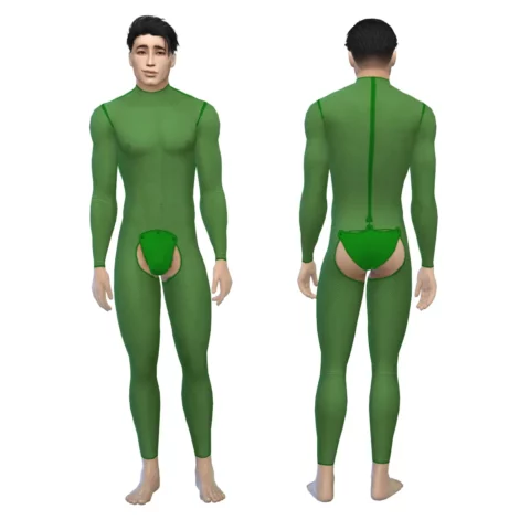 Textile M Suit 5 Nylon With Codpiece